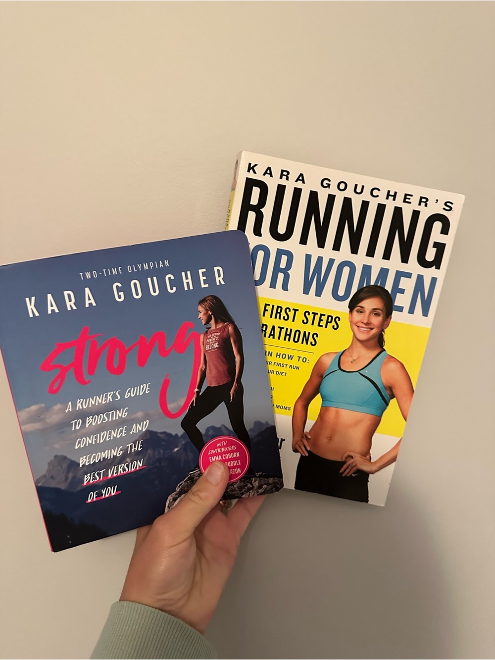 Kara Goucher Running Book Bundle | Women’s Running Half Marathon Training Set